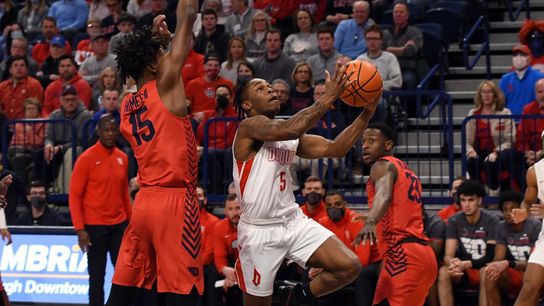 Dayton flies by Duquesne in Atlantic 10 matchup taken in Altoona, Pa.  (Duquesne)